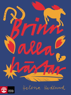 cover image of Brinn alla hästar